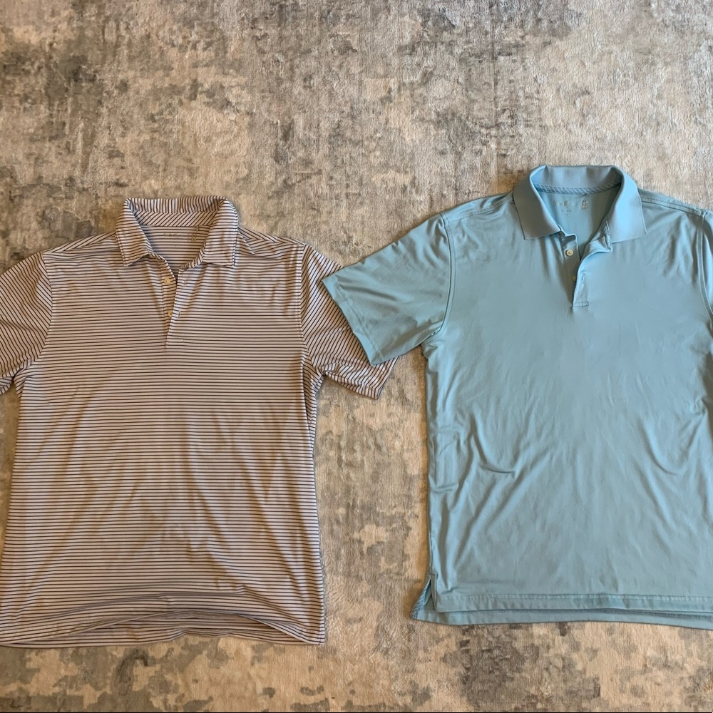 2 Walter Hagen Performance Golf Polos size Large